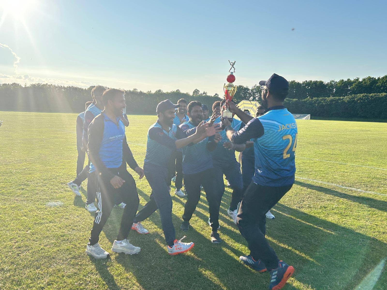KCC winning celebration
